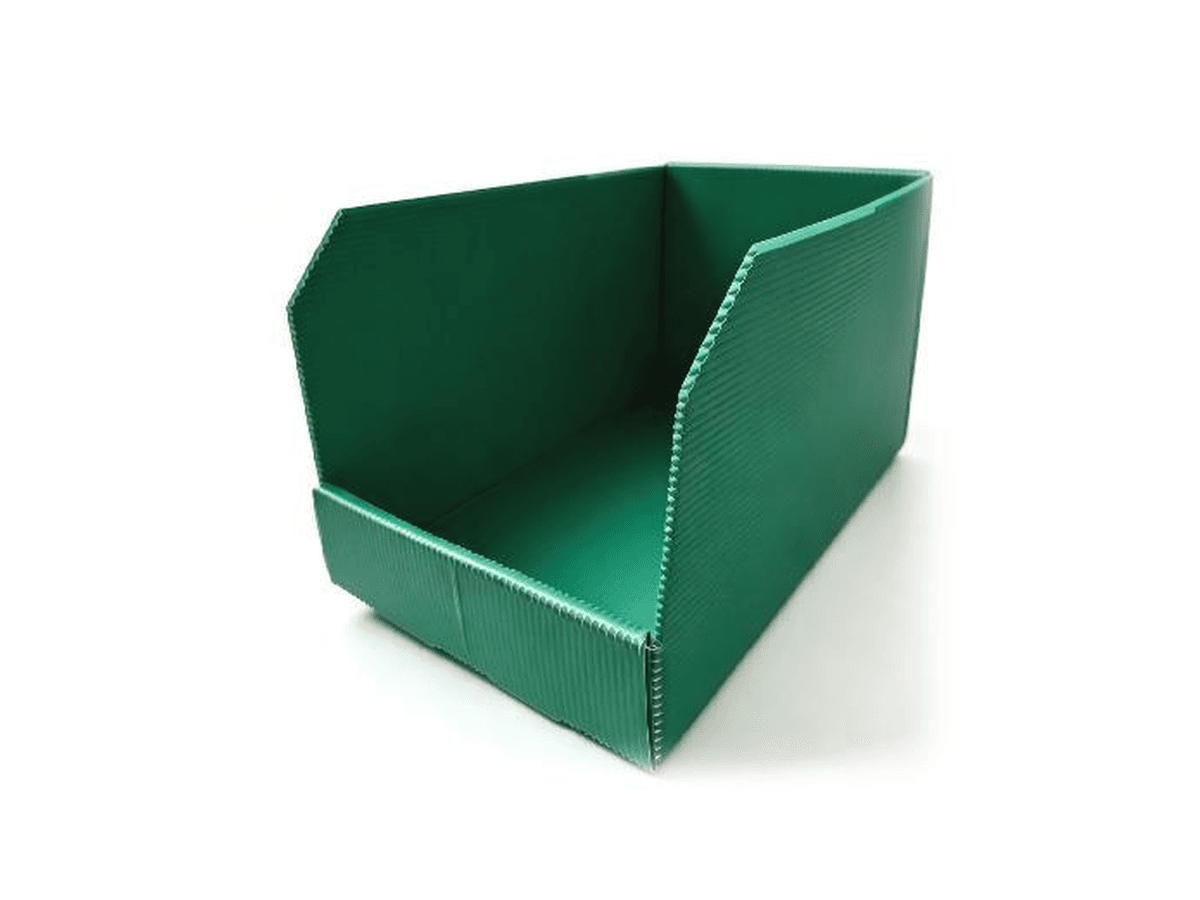 PP Corrugated Shelf Display Bin product image 1